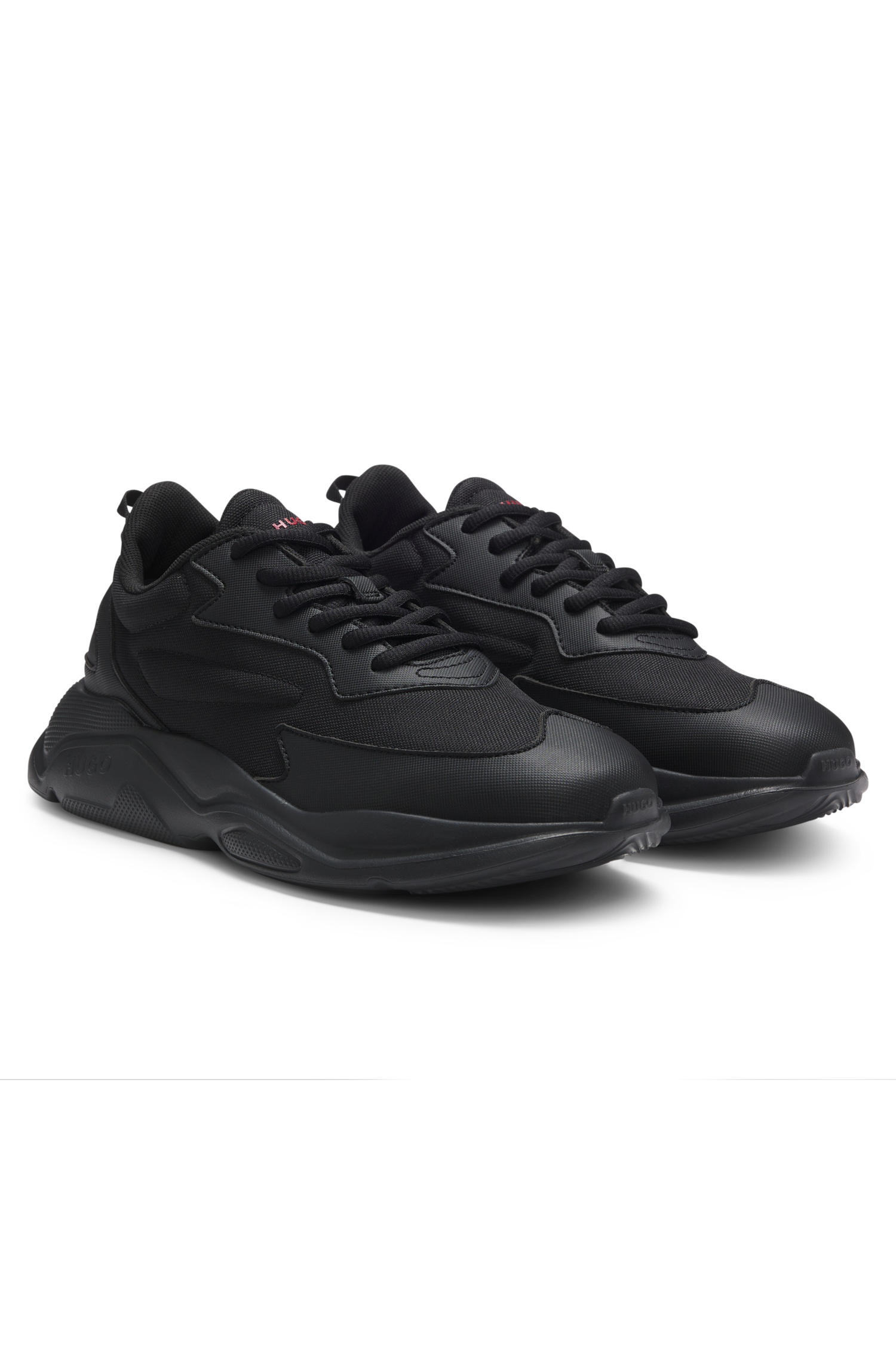 BLACK // SNEAKER LEON_RUNN_CVPU_N
