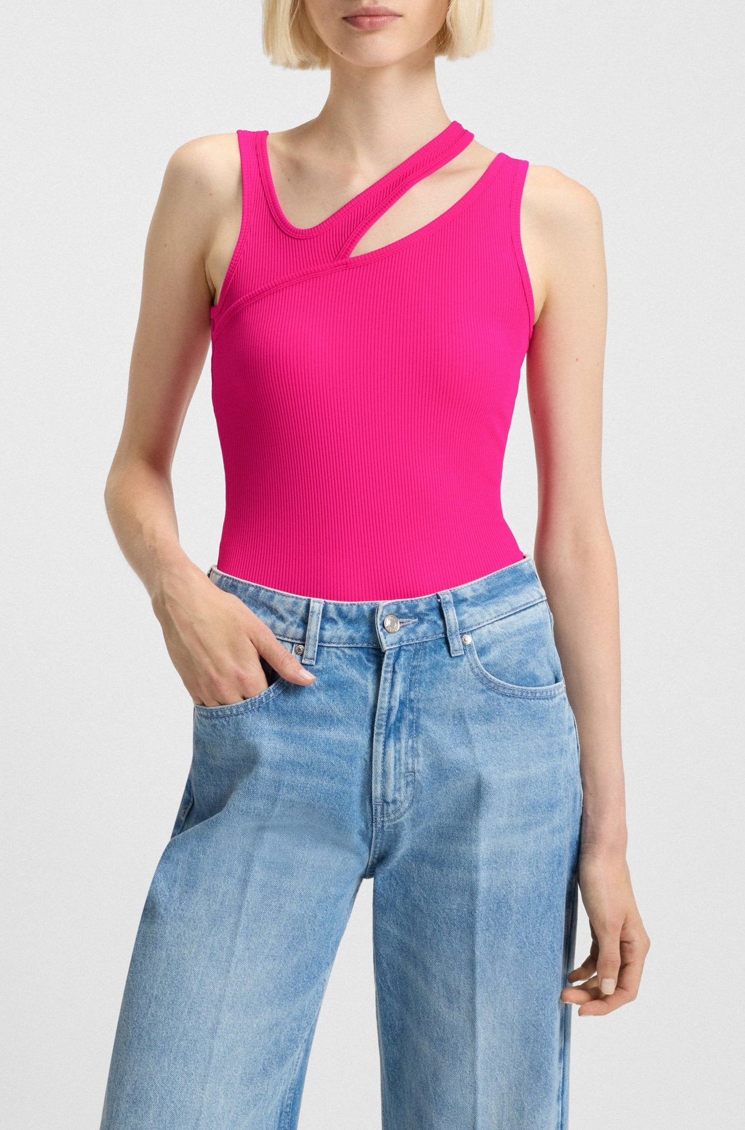 Datrus Top - Bright Pink