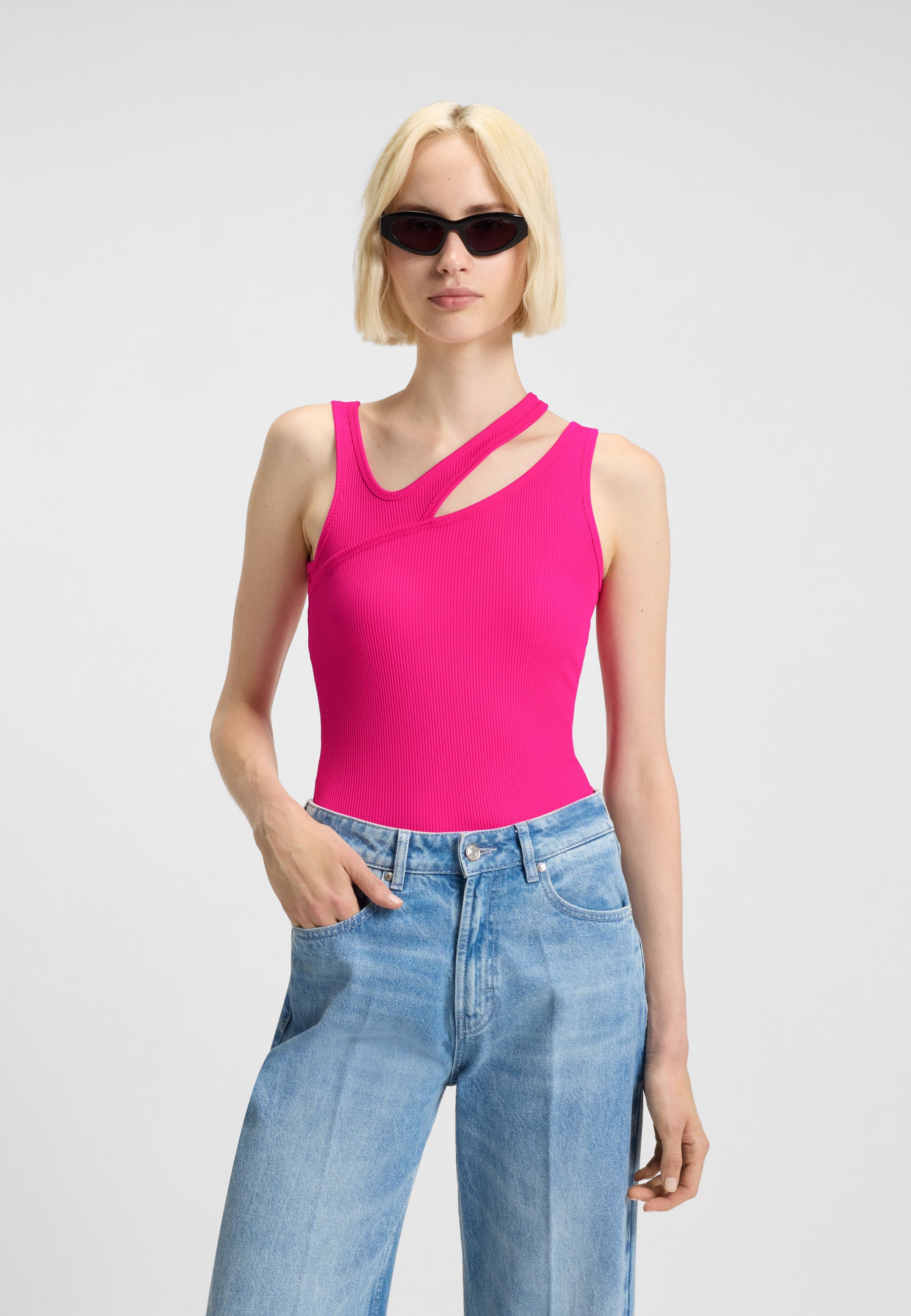 BRIGHT PINK // CASUAL TOPS DATRUS