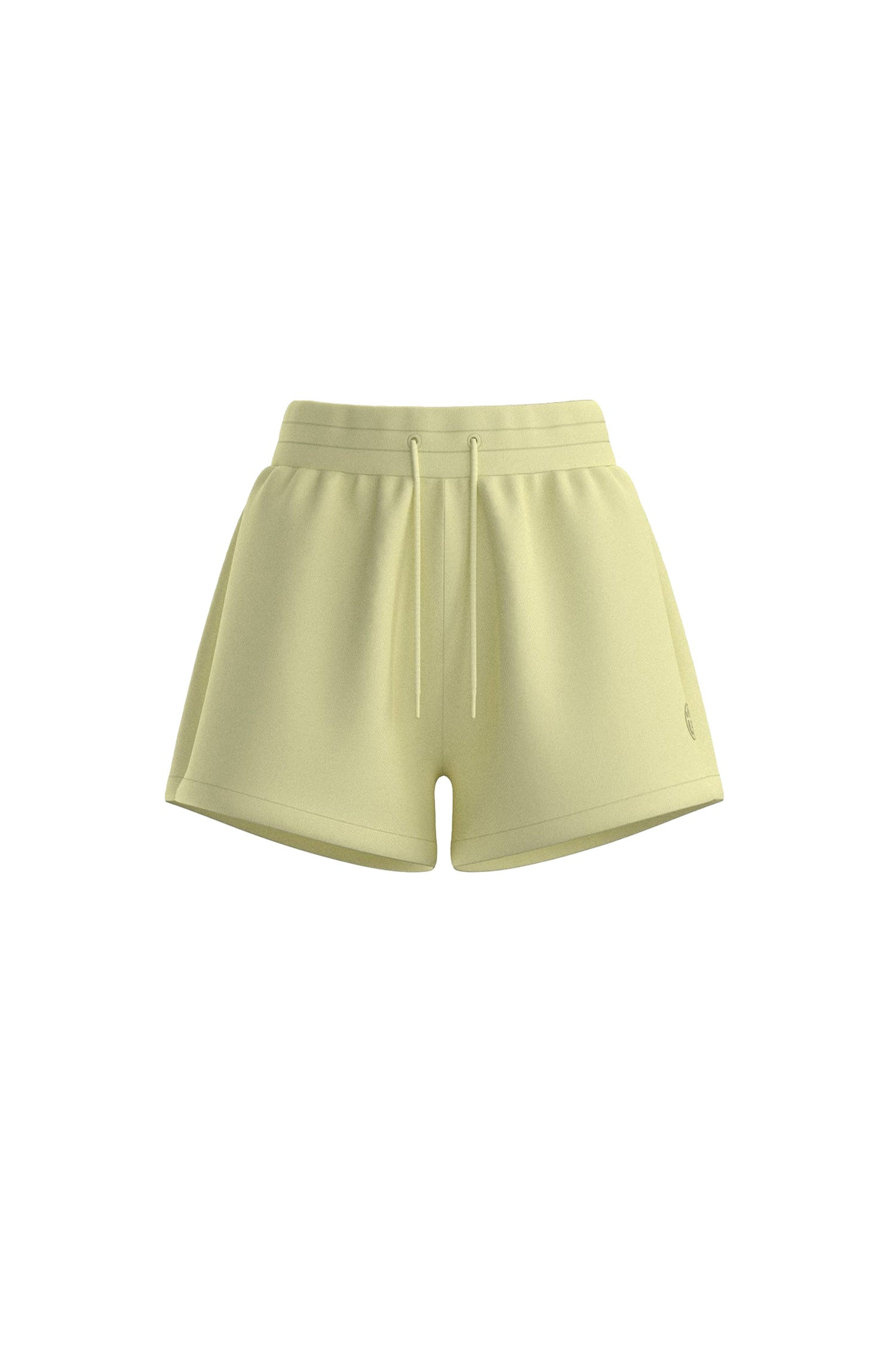 Short Norlina à taille élastique - Light & Pastel Yellow