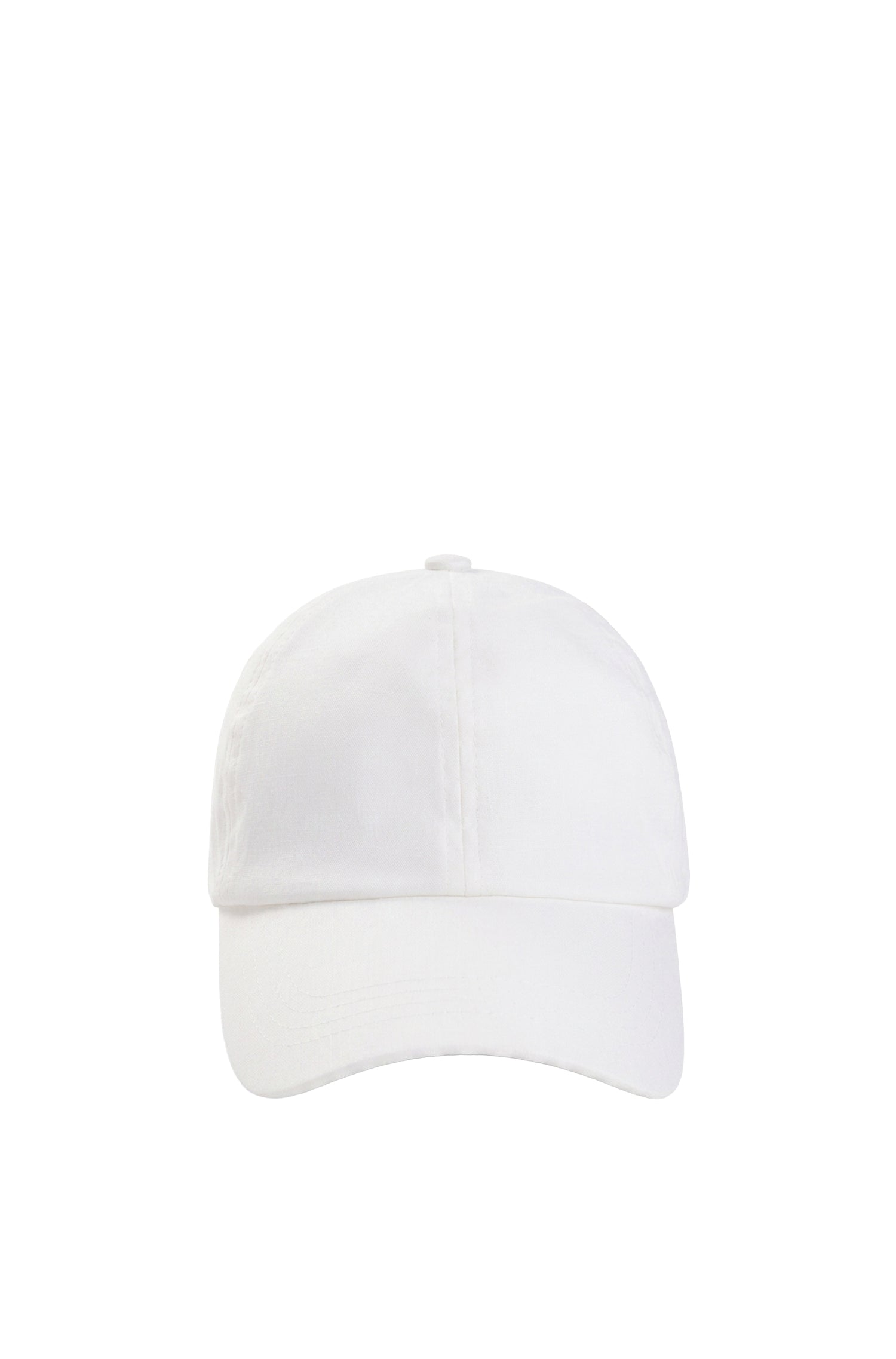 Linen cap - White