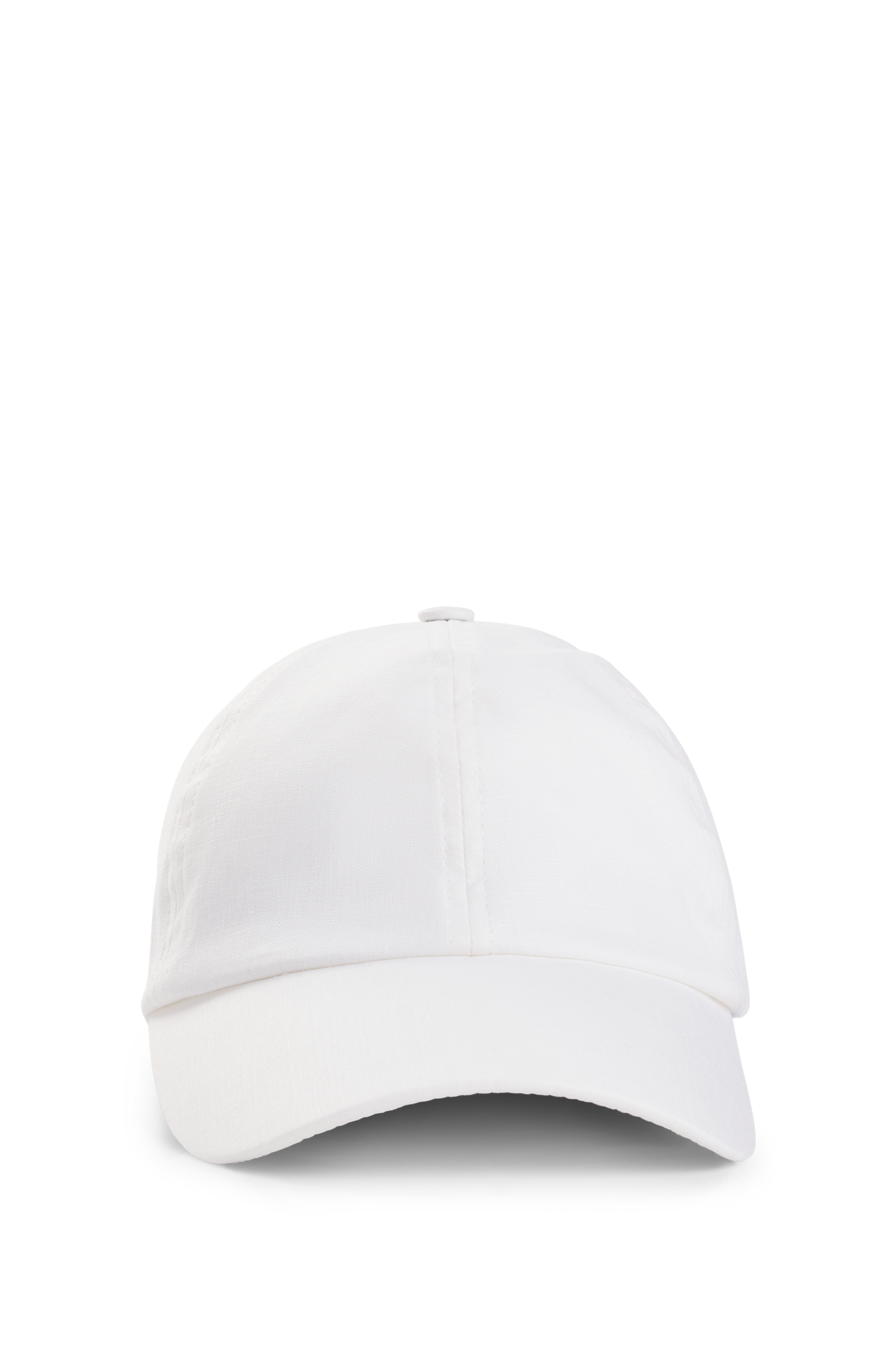 WHITE // WOVEN CAP ZED_SL