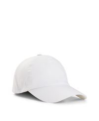 WHITE // WOVEN CAP ZED_SL