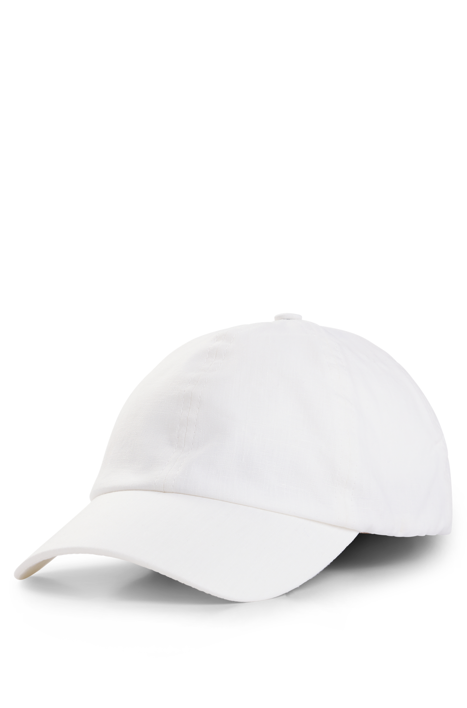 WHITE // WOVEN CAP ZED_SL