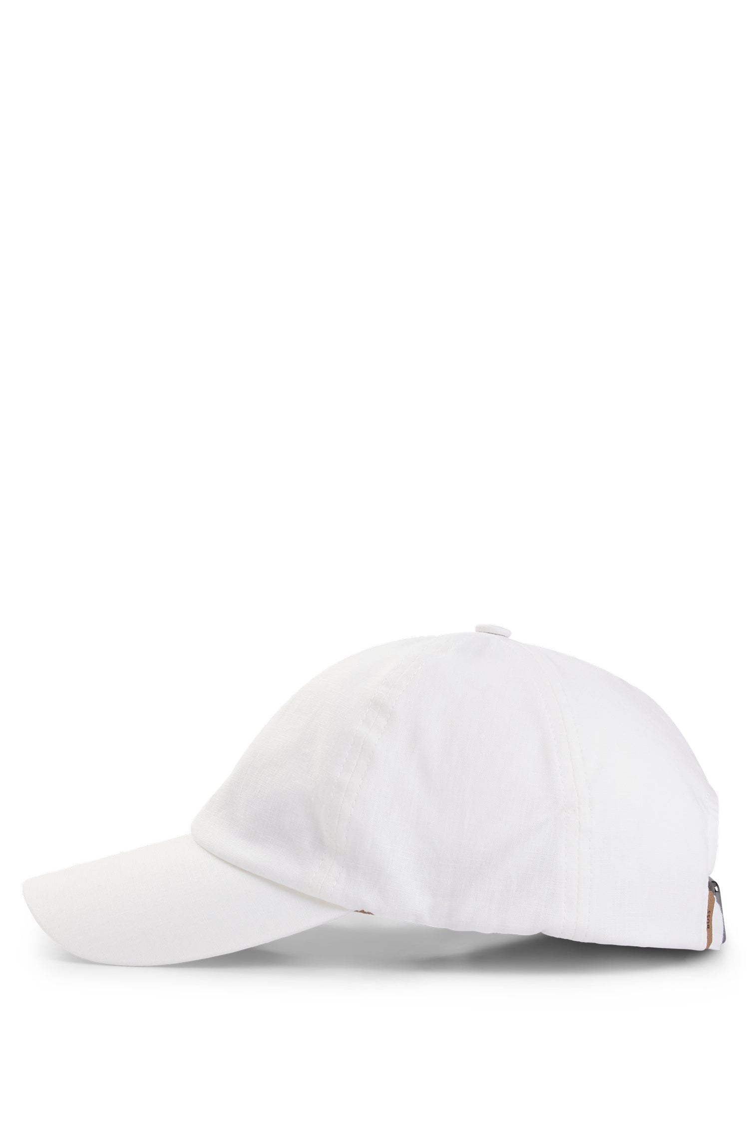 Linen cap - White