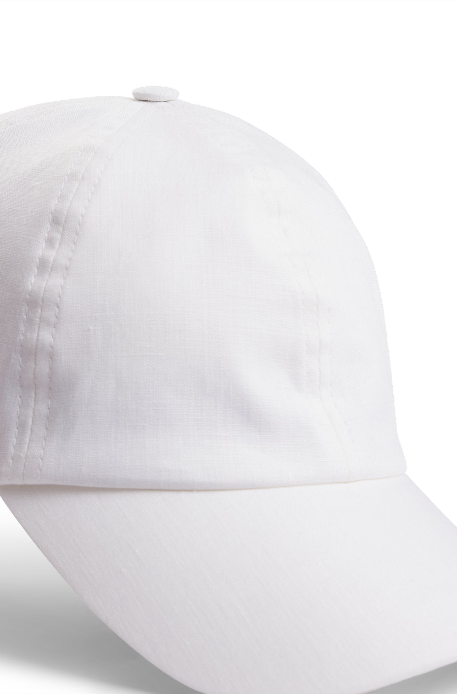 Linen cap - White