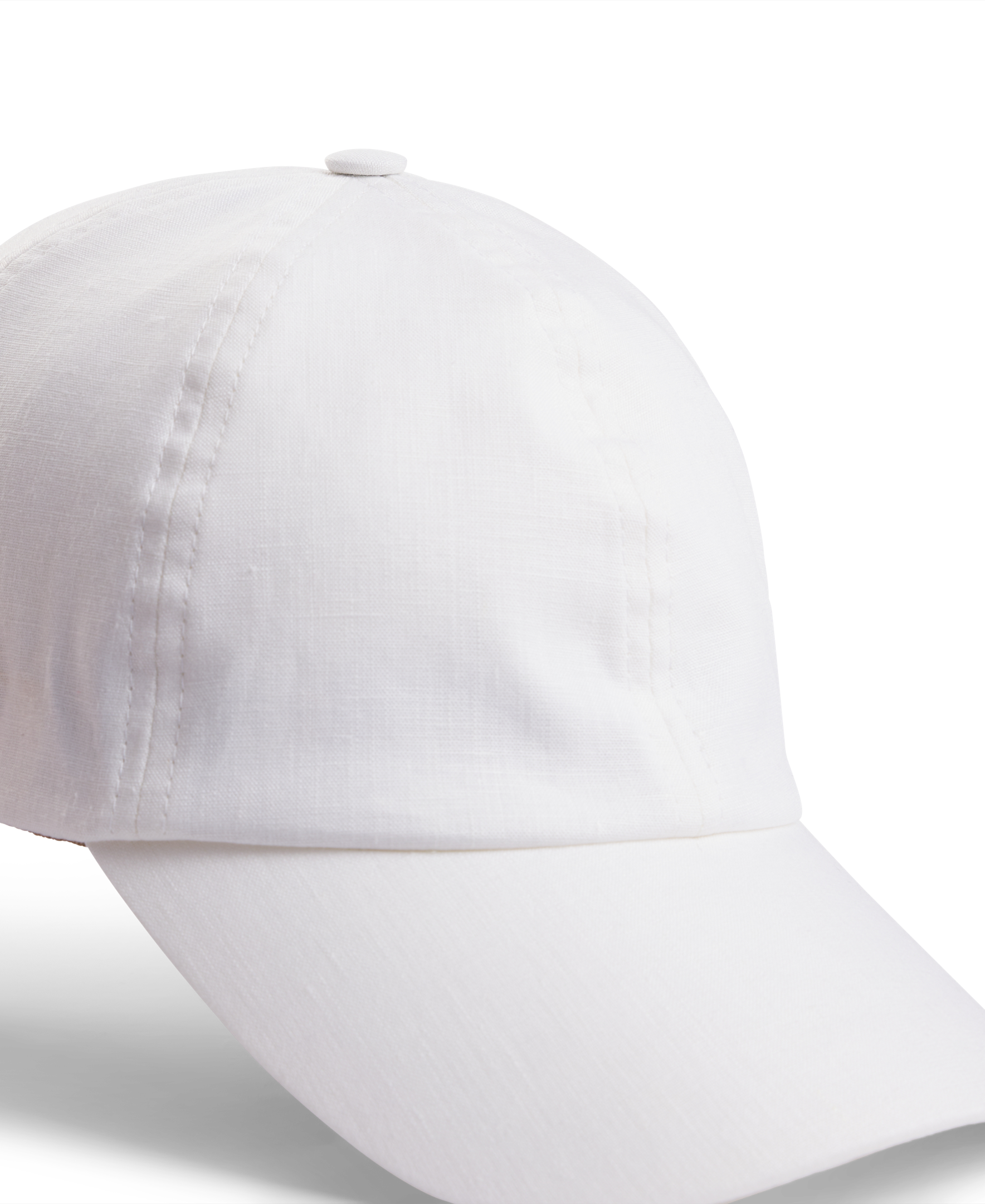 WHITE // WOVEN CAP ZED_SL