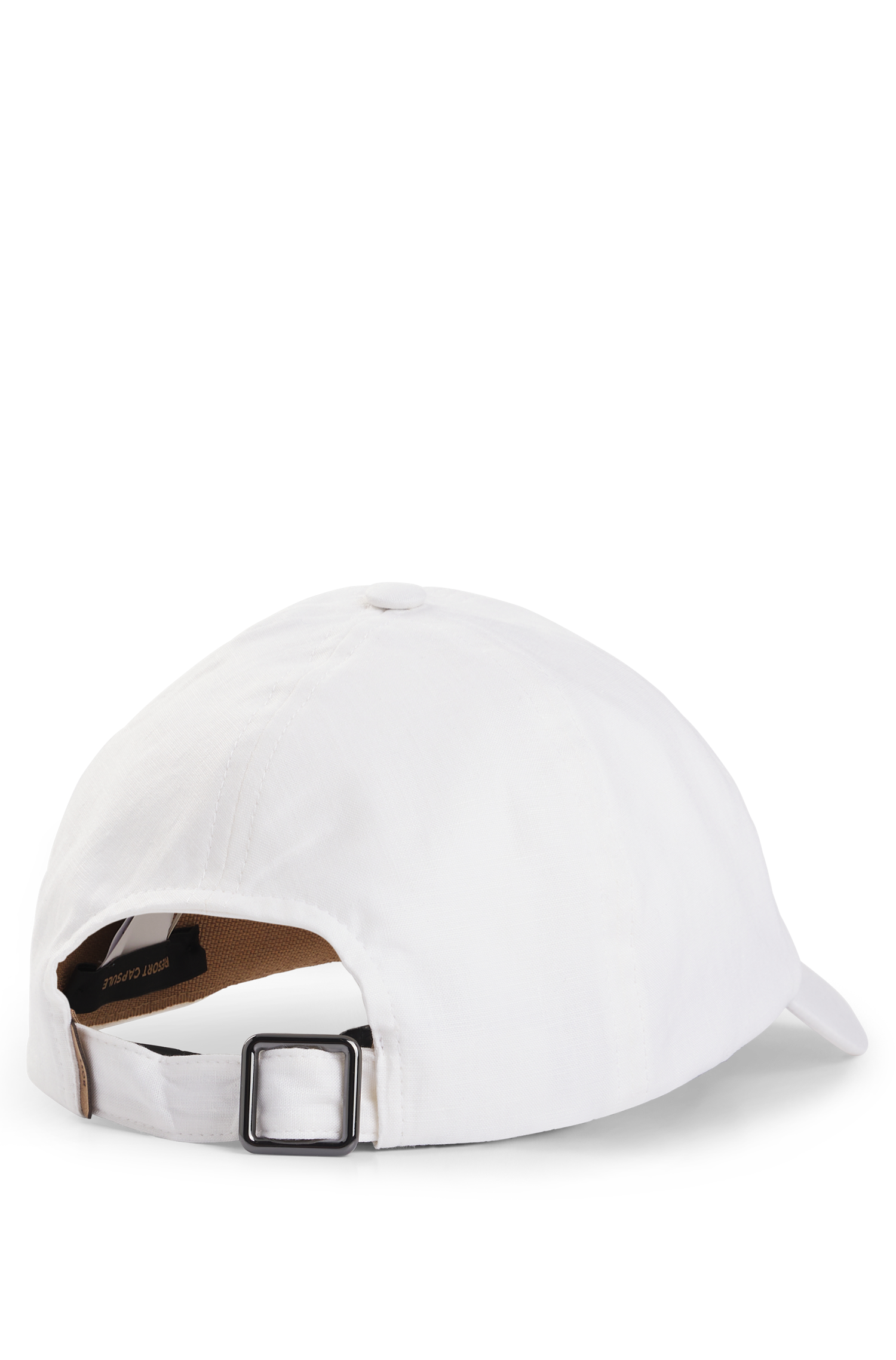 WHITE // WOVEN CAP ZED_SL