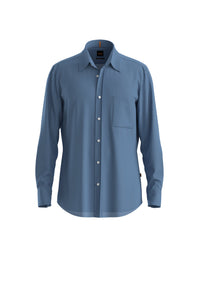 Chemise Relegant en lin - Open Blue