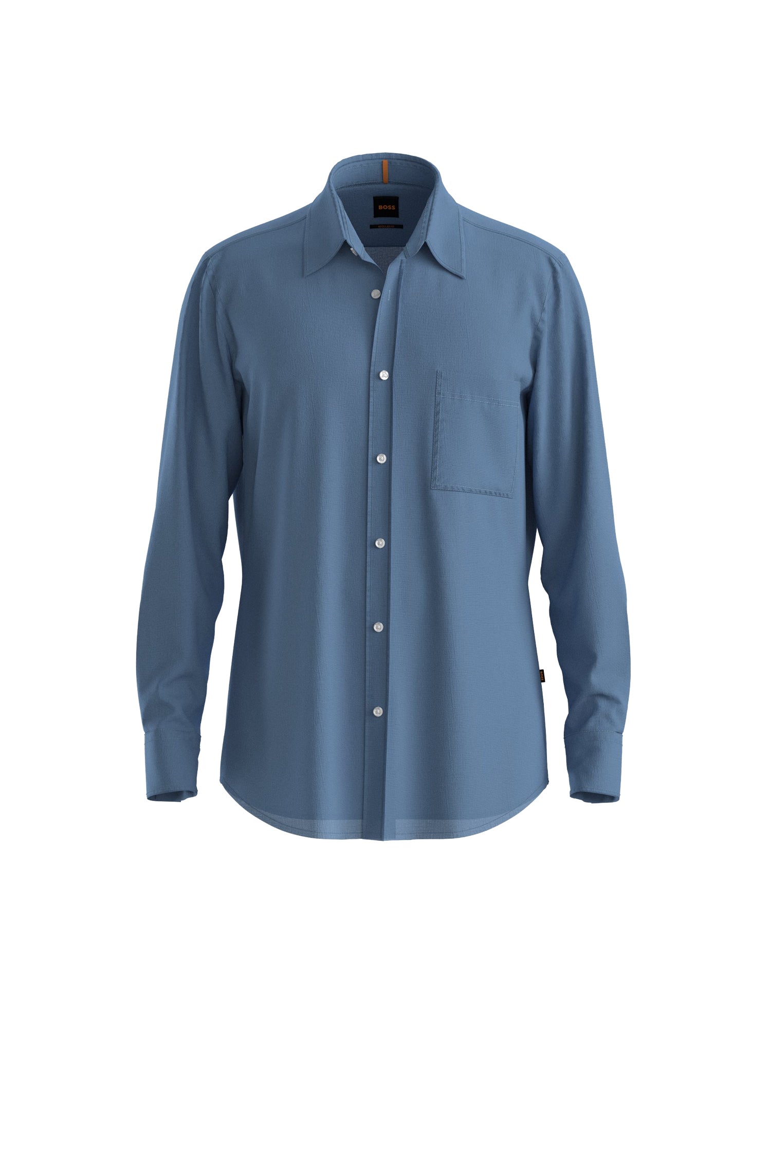 Chemise Relegant en lin - Open Blue