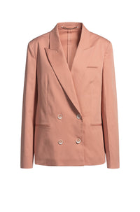 Blazer à boutonnage simple - Light & Pastel Orange