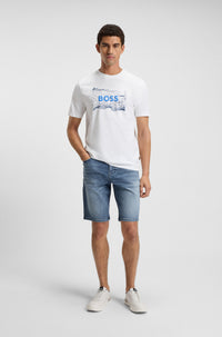 Slice Short Shorts - Medium Blue