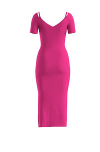 BRIGHT PINK // KNITTED DRESSES SHATY