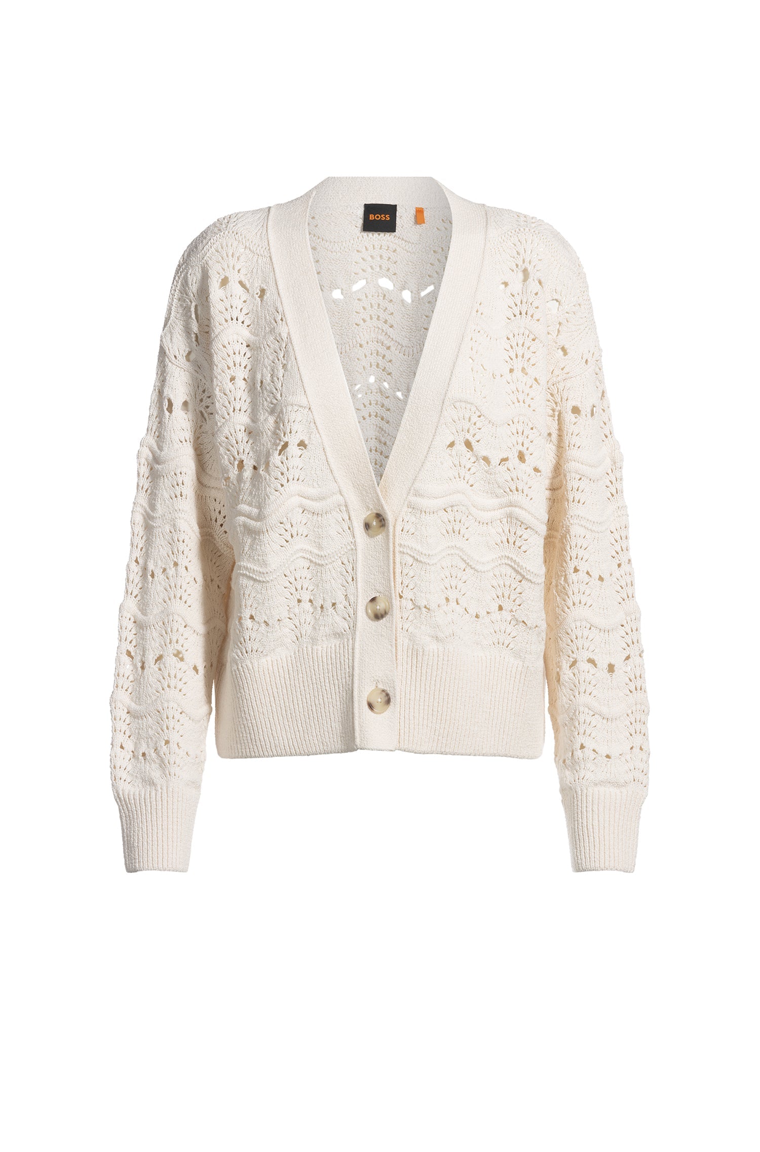 OPEN WHITE // KNITWEAR C_FAMON