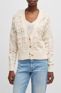 OPEN WHITE // KNITWEAR C_FAMON