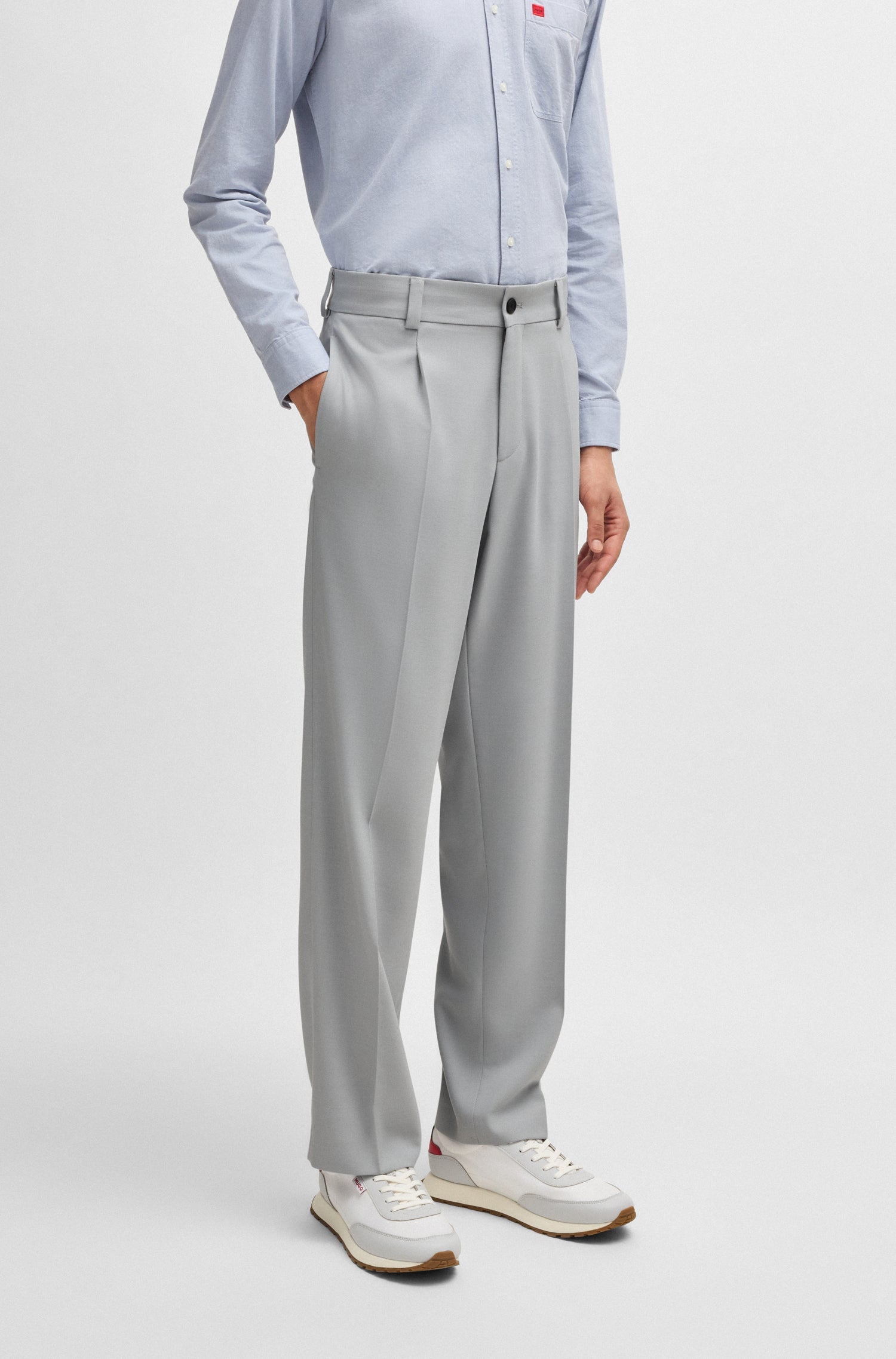 LIGHT & PASTEL GREY // TROUSERS FLIPS251X