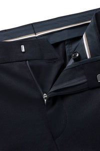 Pantalon de costume Peter en laine - Dark Blue