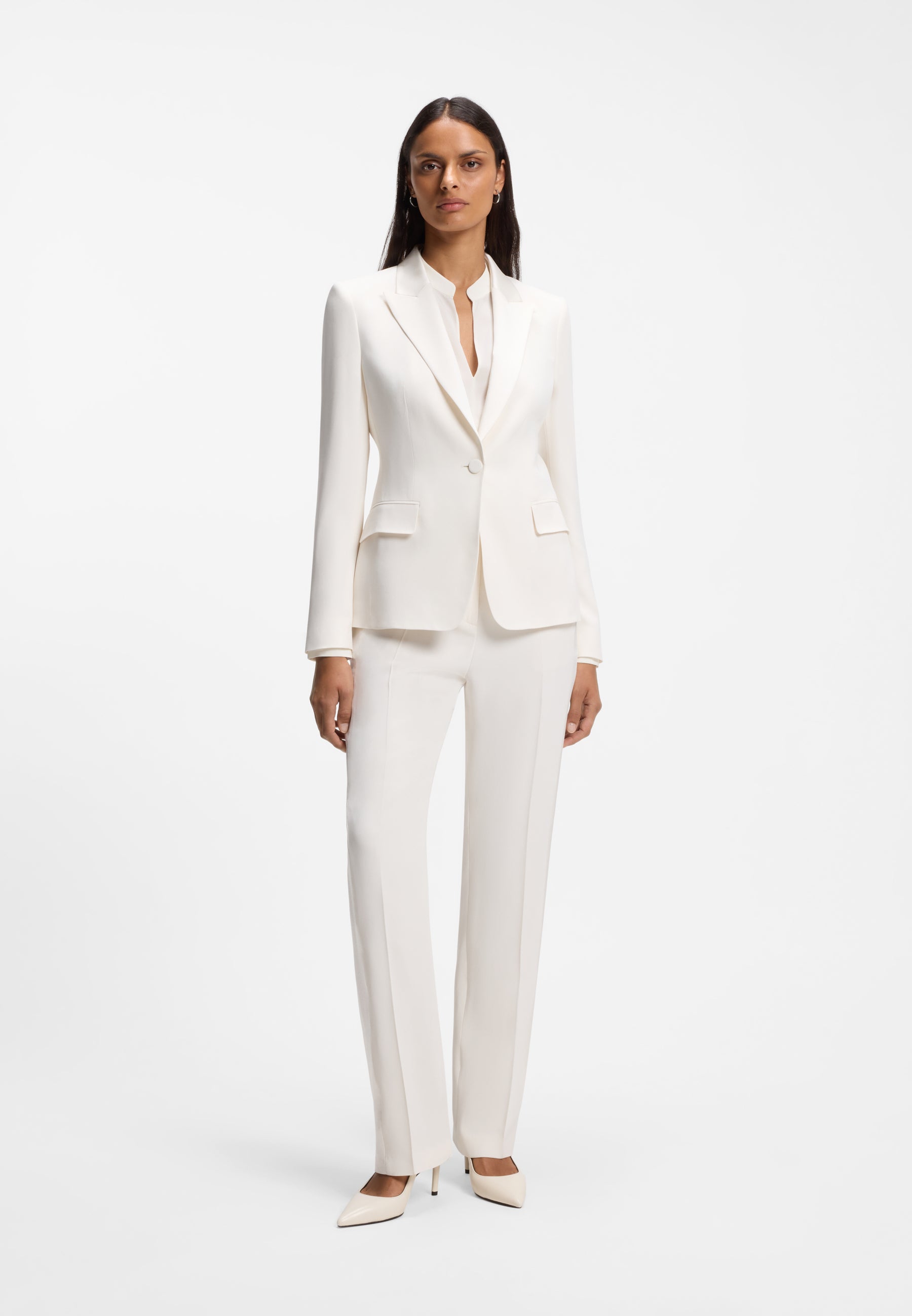OPEN WHITE // BLAZERS JIA_TUX
