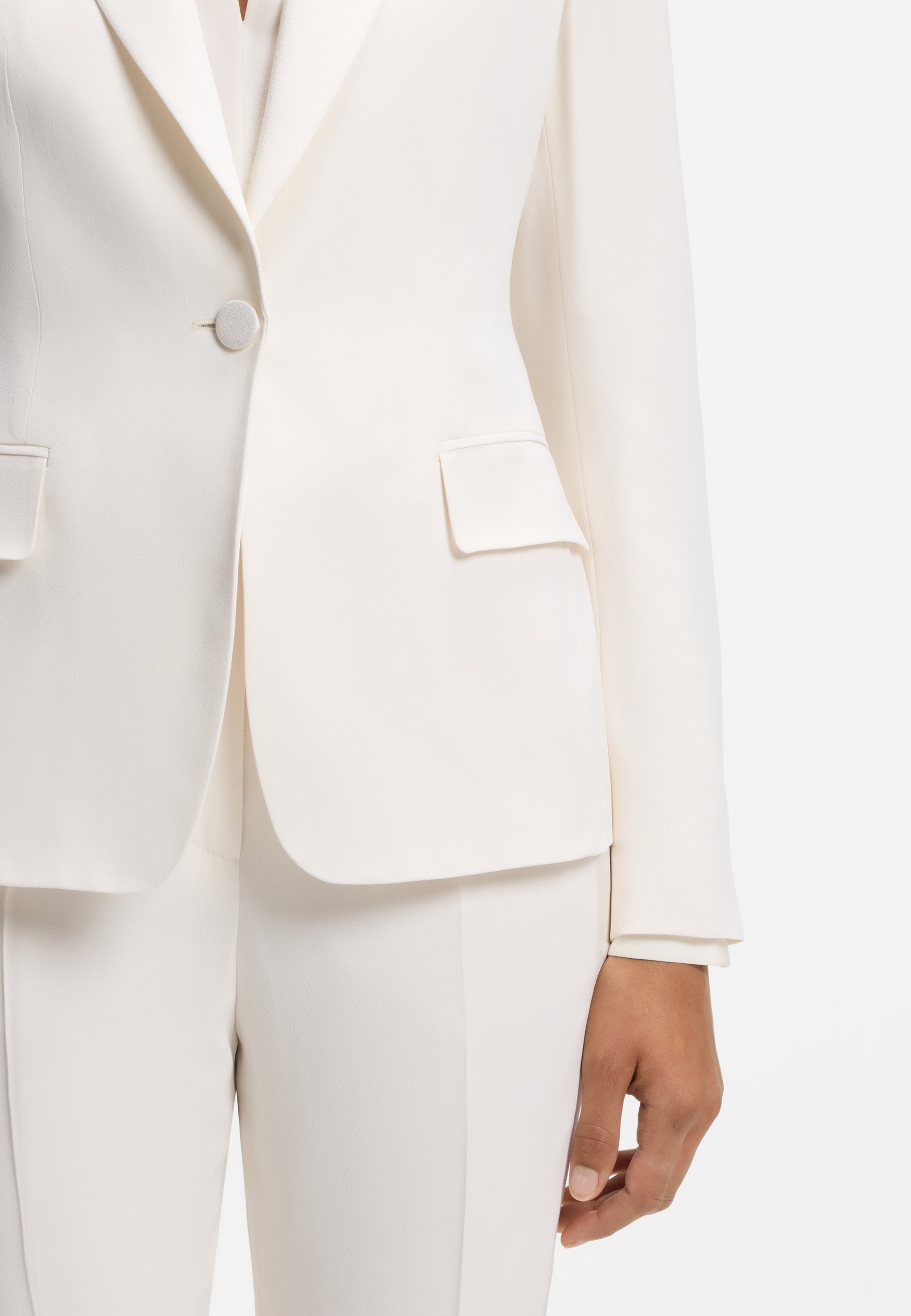 OPEN WHITE // BLAZERS JIA_TUX