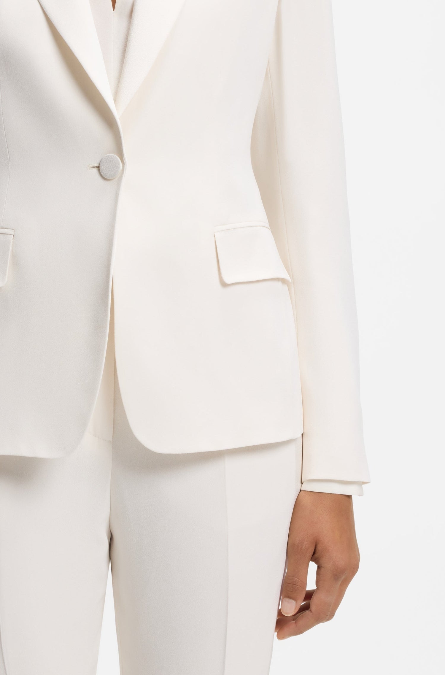 Blazer Jia - Open White
