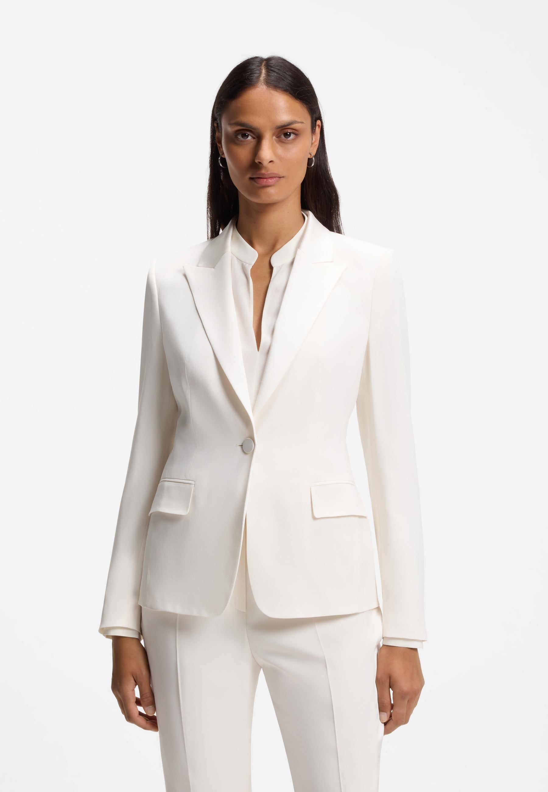 OPEN WHITE // BLAZERS JIA_TUX