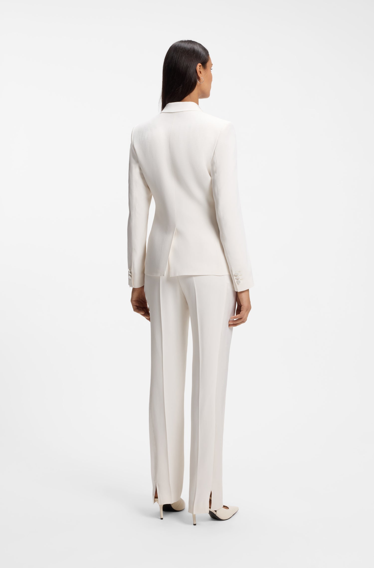 OPEN WHITE // BLAZERS JIA_TUX