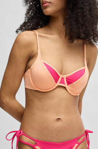 REF ADD // BRIGHT PURPLE // BODYWEAR BRALETTE SPORTY LOGO