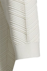 Pull plissé à manches courtes - Open White