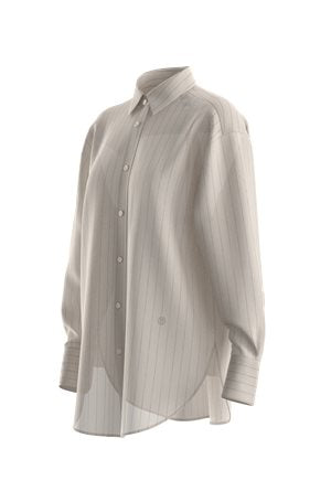 OPEN WHITE // TAILORED BLOUSES BAREDANA