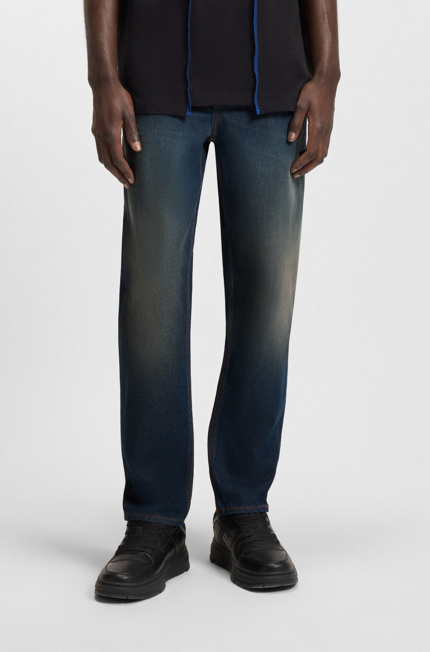 NAVY // JEANS BRODY