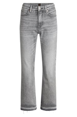 DARK GREY // JEANS C_SOFT KICK FLARE MR
