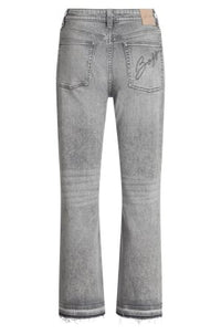DARK GREY // JEANS C_SOFT KICK FLARE MR