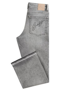 DARK GREY // JEANS C_SOFT KICK FLARE MR