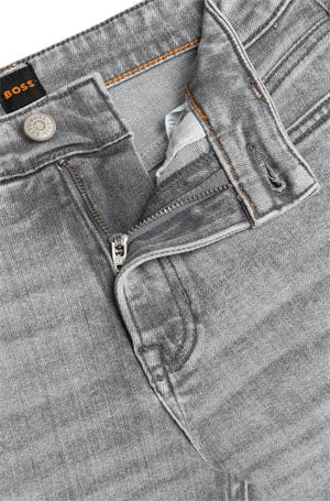 DARK GREY // JEANS C_SOFT KICK FLARE MR