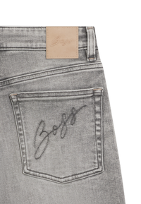 DARK GREY // JEANS C_SOFT KICK FLARE MR
