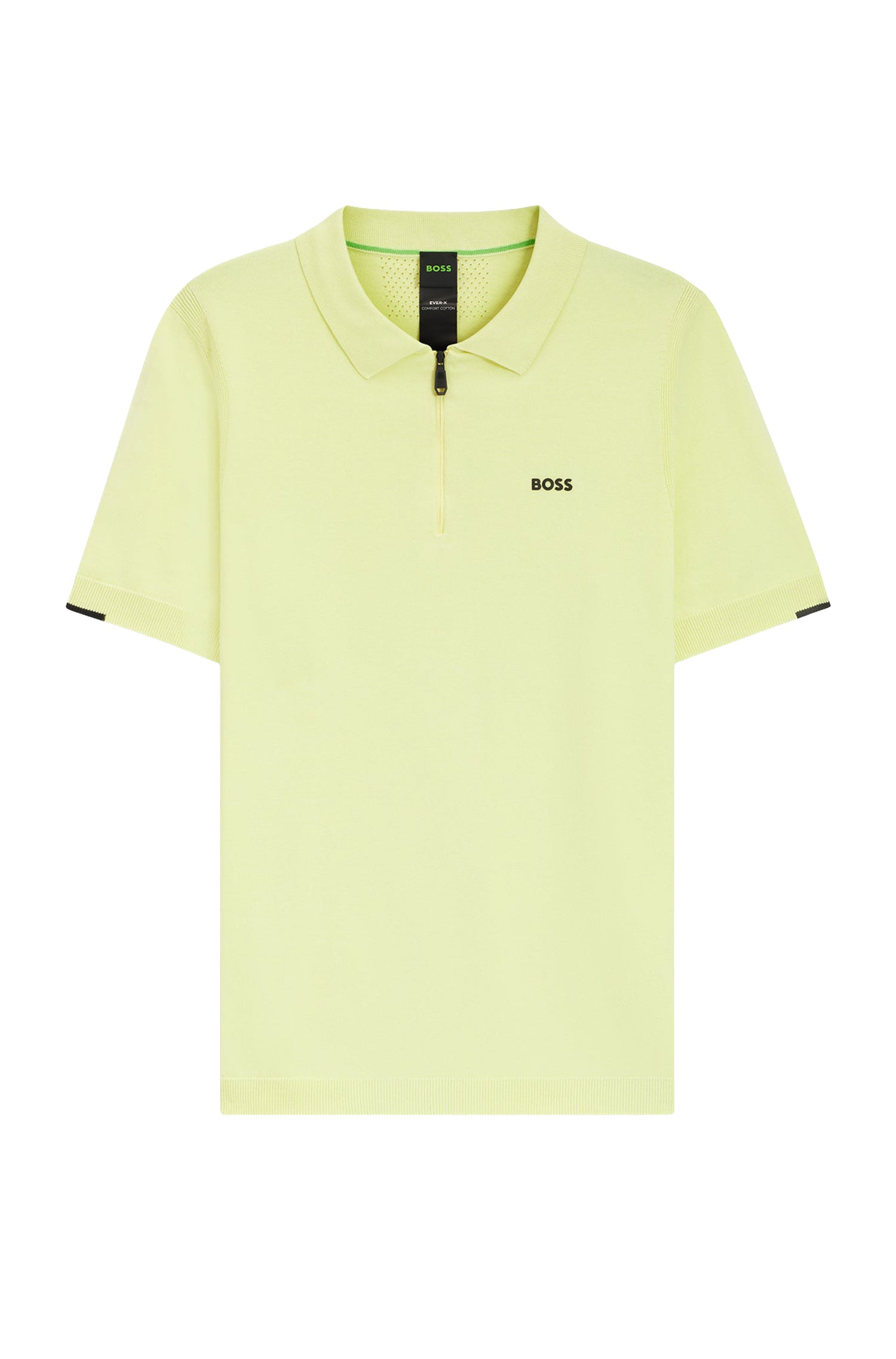Ever Zip-Up Polo Shirt - Light & Pastel Green