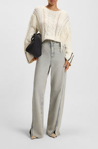 GREY // JEANS C_MARLENE HR SPLIT