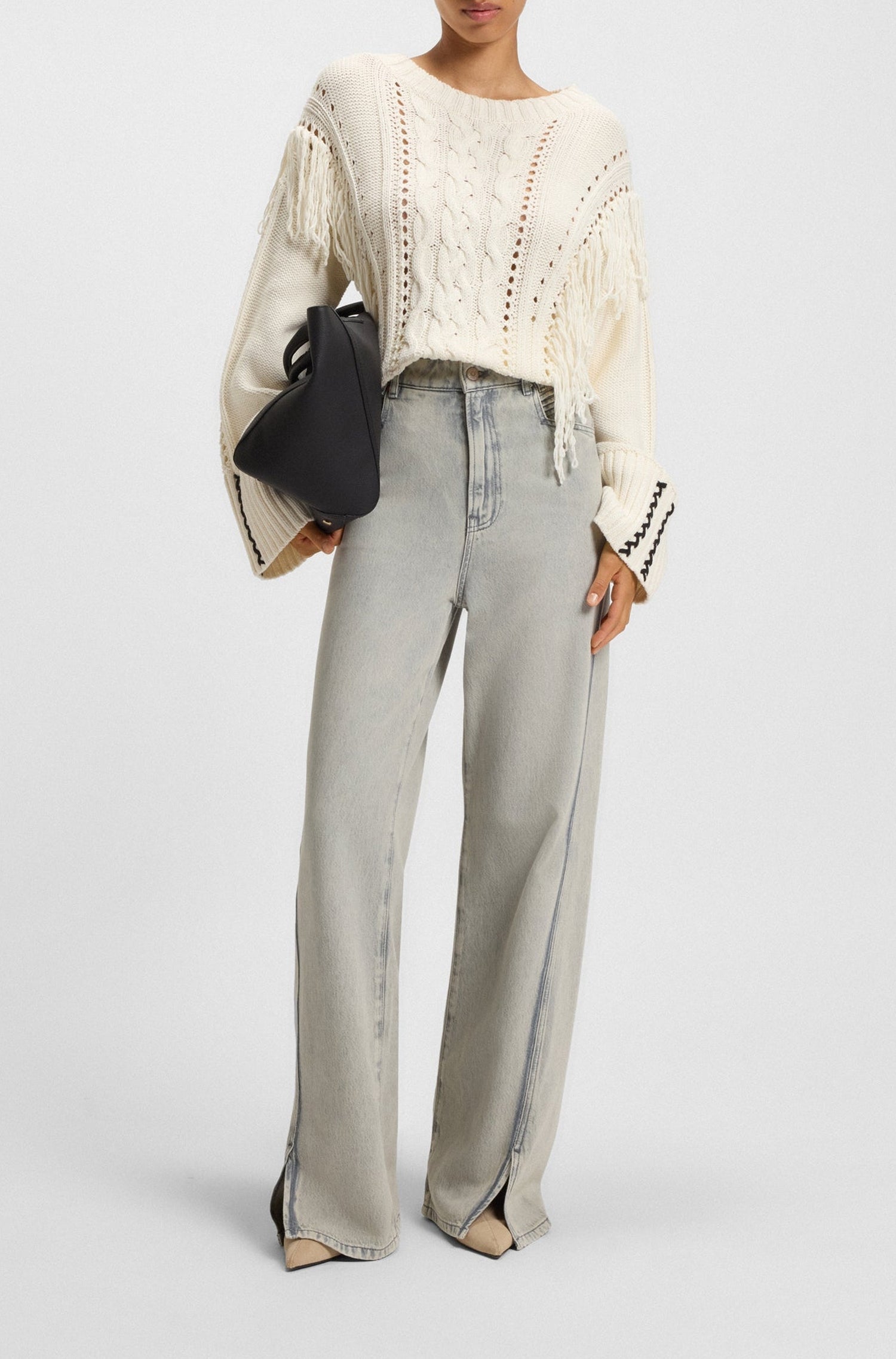 GREY // JEANS C_MARLENE HR SPLIT