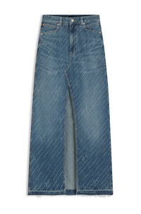 Jupe fendue - Medium Blue