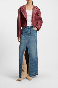 Jupe fendue - Medium Blue