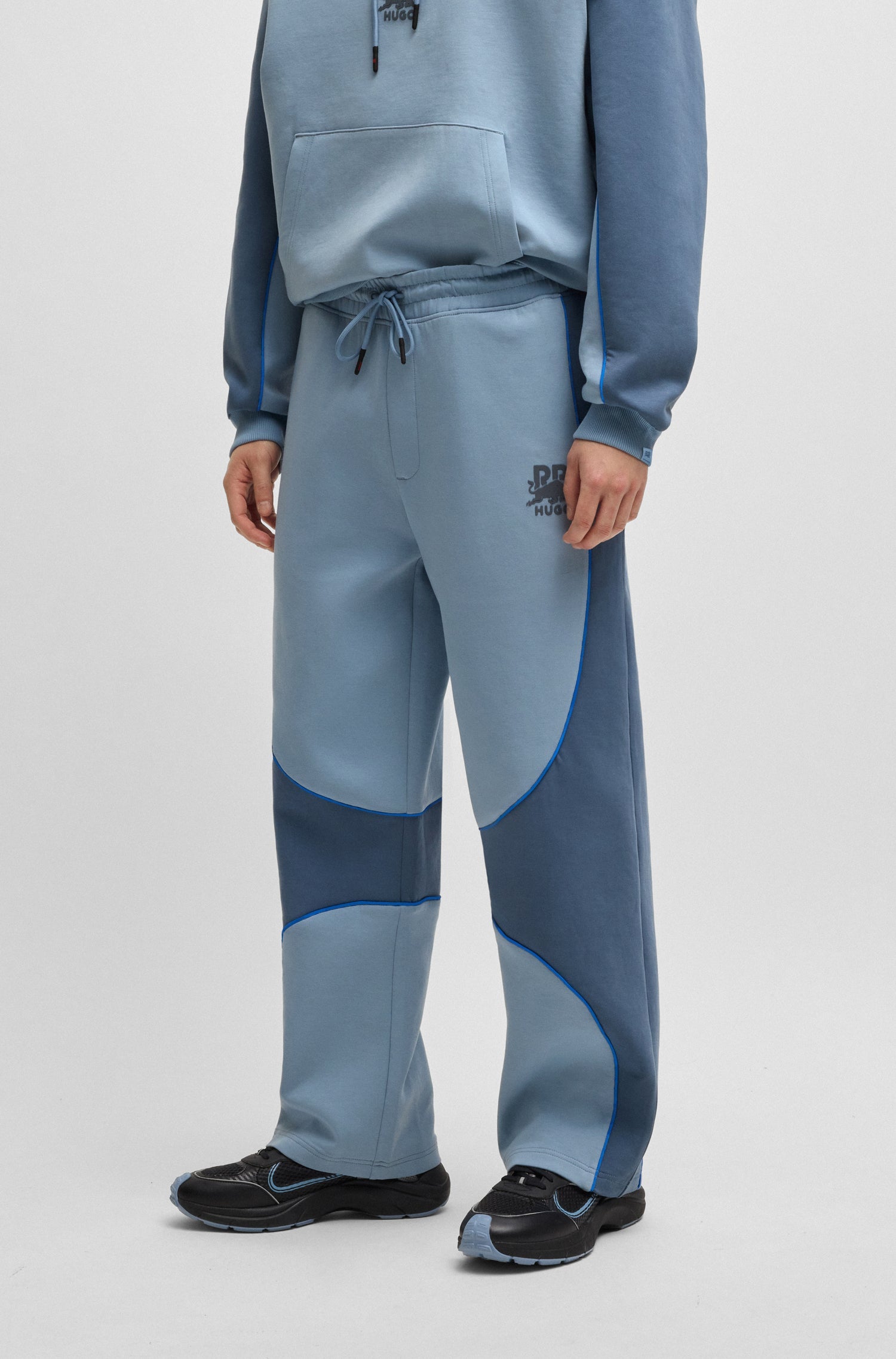 MEDIUM BLUE // CASUAL TROUSERS DINODIE_RB