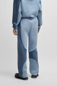 MEDIUM BLUE // CASUAL TROUSERS DINODIE_RB