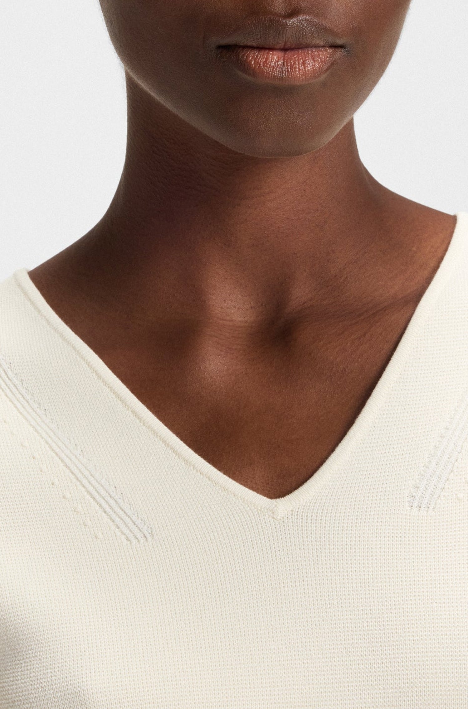 OPEN WHITE // KNITWEAR FELOLI