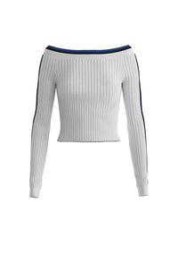 Strays round-neck jumper - White