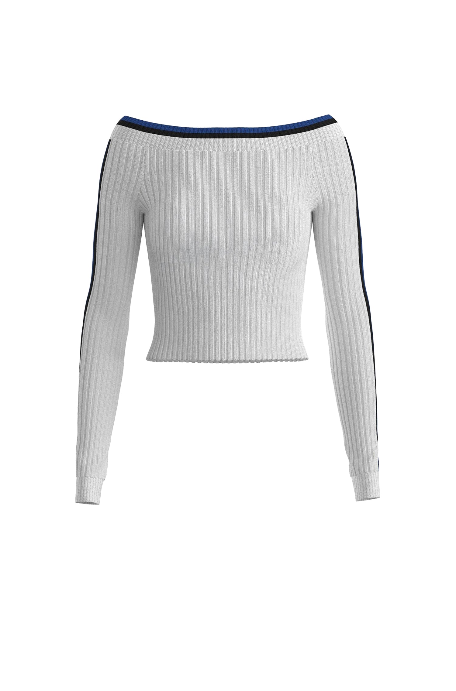 Strays round-neck jumper - White