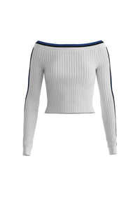 WHITE // KNITWEAR STRAYS_B