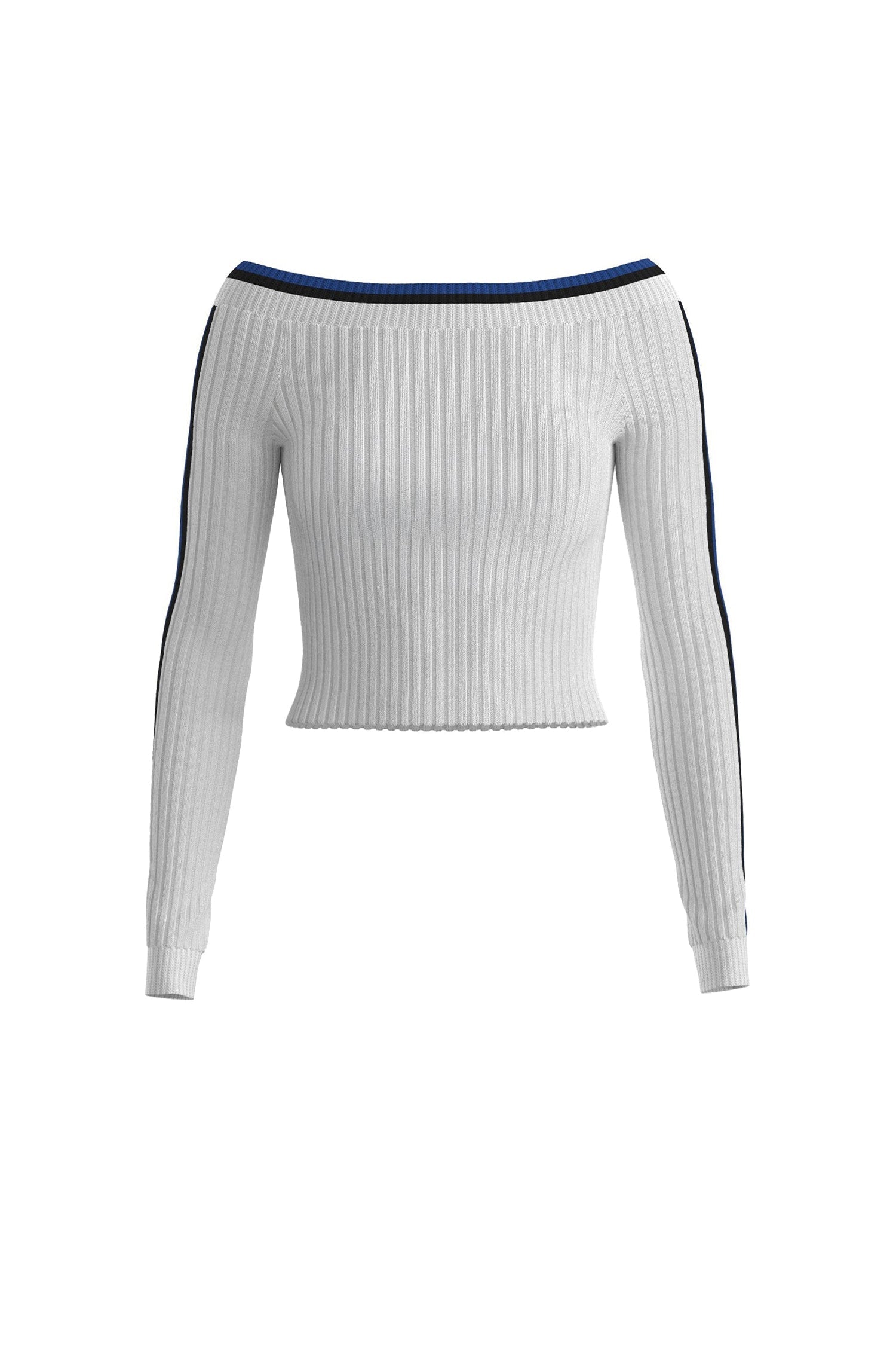 WHITE // KNITWEAR STRAYS_B