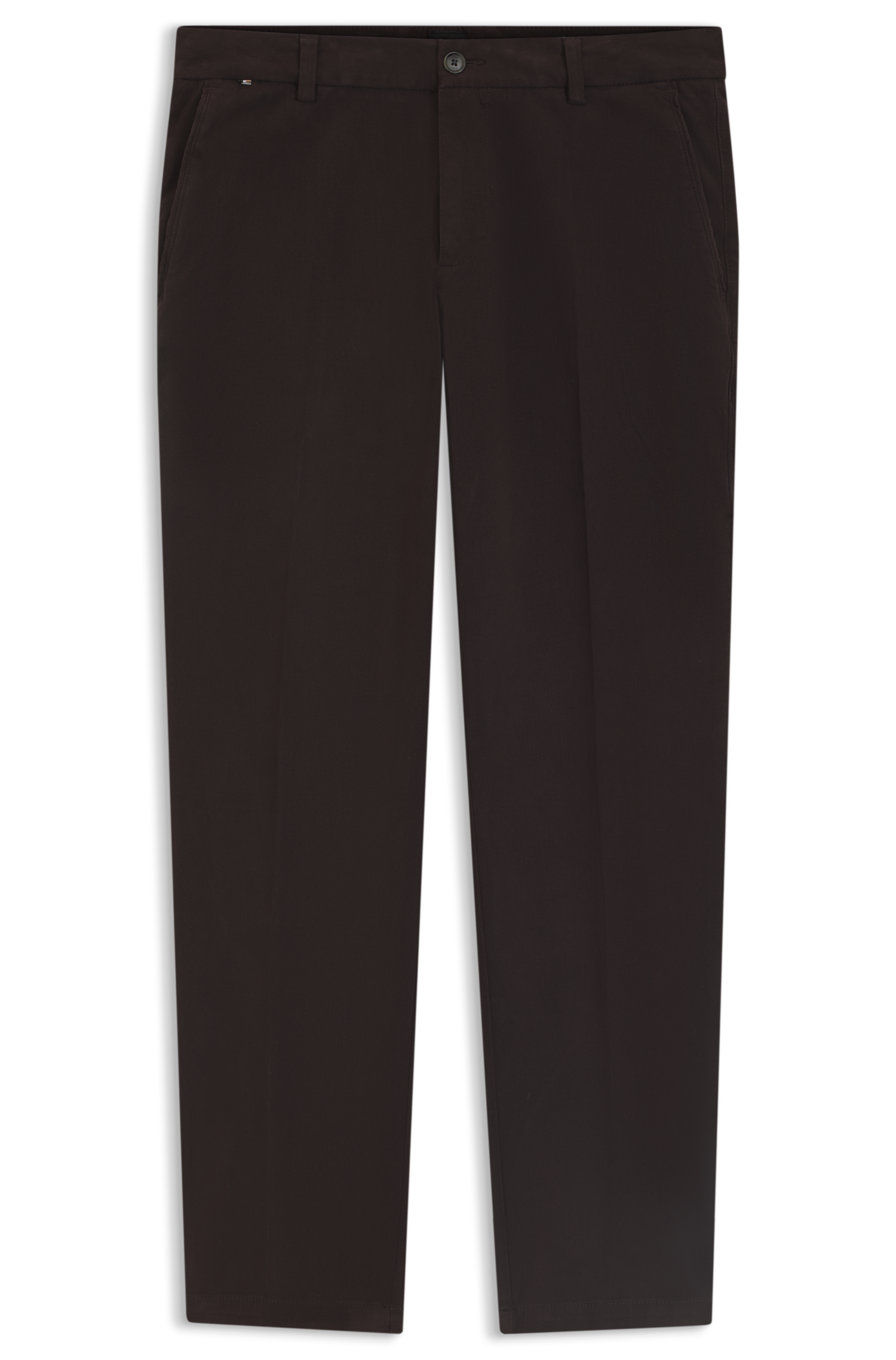DARK BROWN // CASUAL TROUSERS H-KANE1