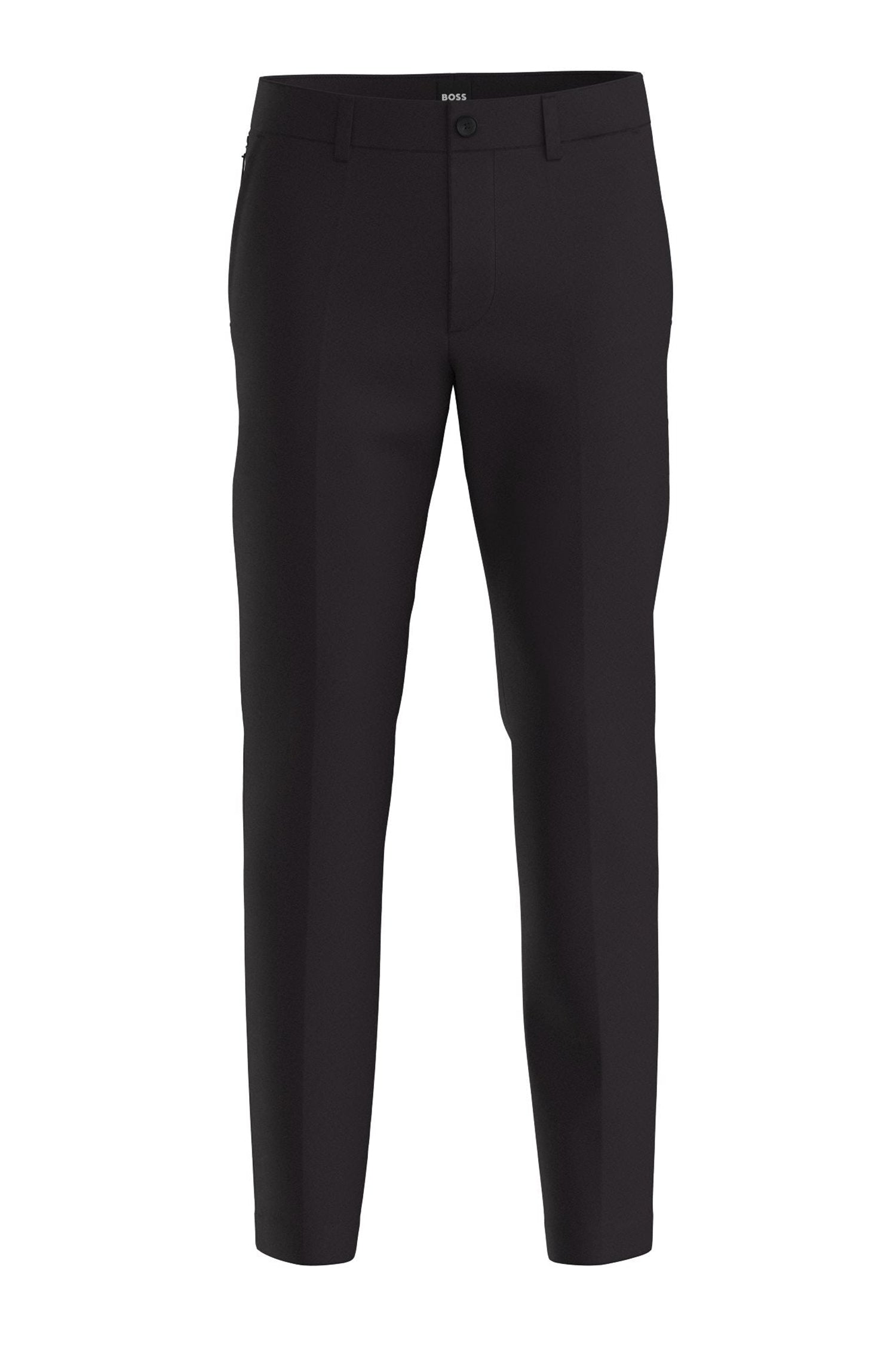 DARK BROWN // TROUSERS P-KAITON1-ZIP