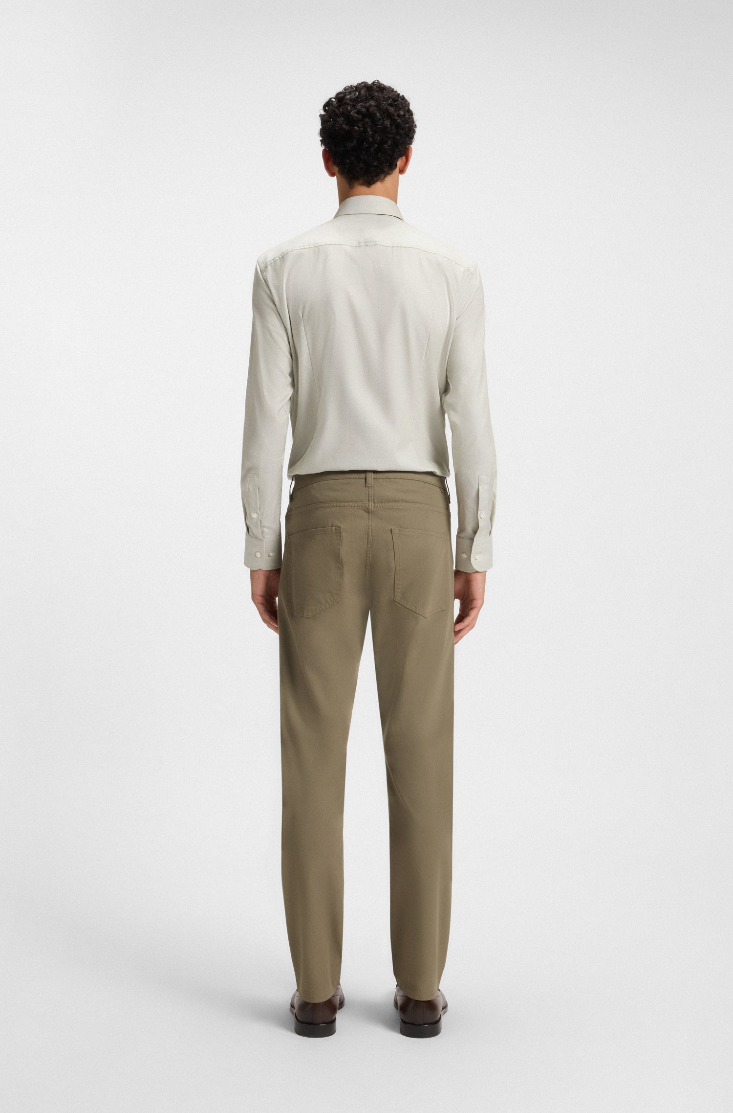 OPEN BROWN // CASUAL TROUSERS P-DELAWARE5